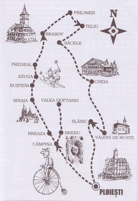 You are currently viewing Traseul turistic Ploiești Predeal Brașov Vălenii de Munte
